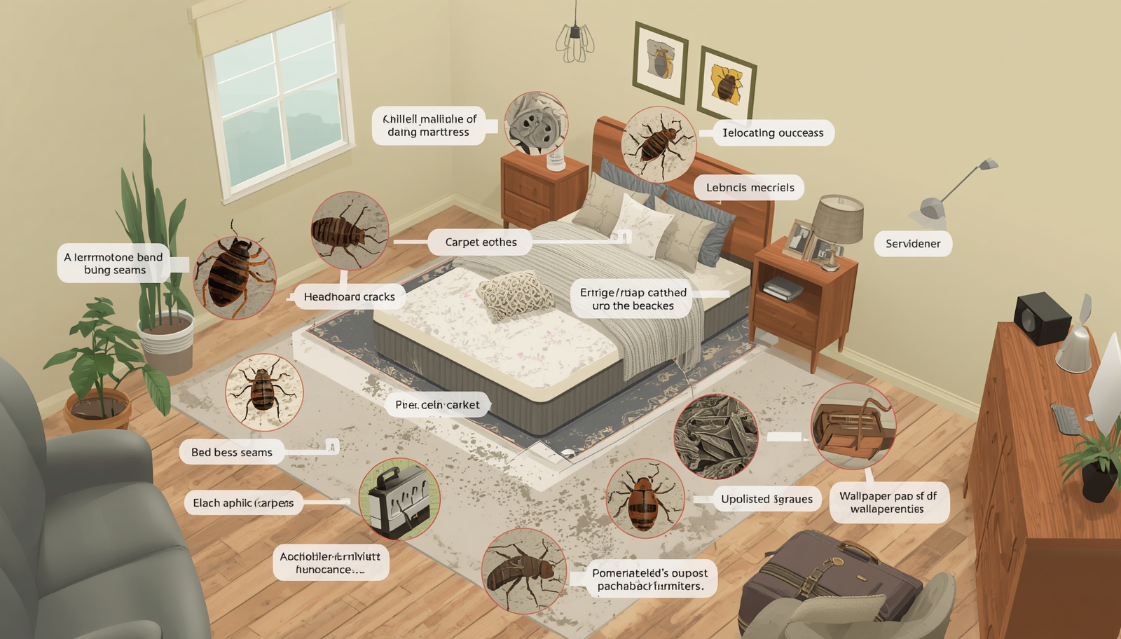Common Hiding Places Indoors